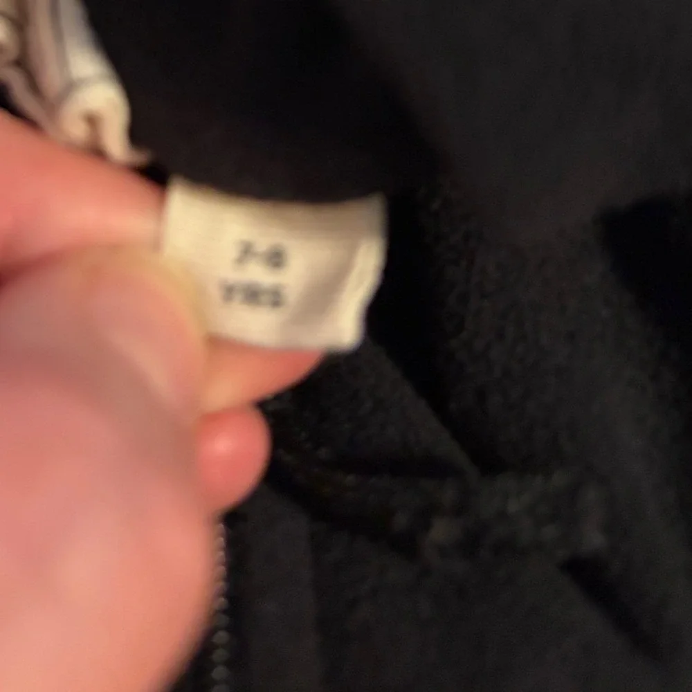 Mountain Warehouse Fleece Pullover Gorpcore Black Quarter Zip Kids 7-8 YRS